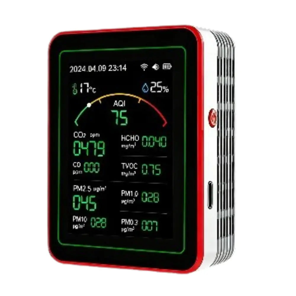 Home Air Quality Monitor – 15-in-1 Gas Detector - HBC