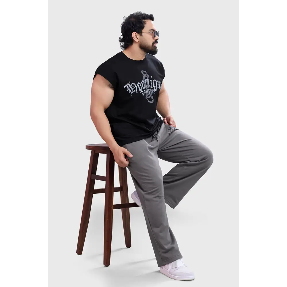 Hoonigans Capsleeves Tank Black - Vest
