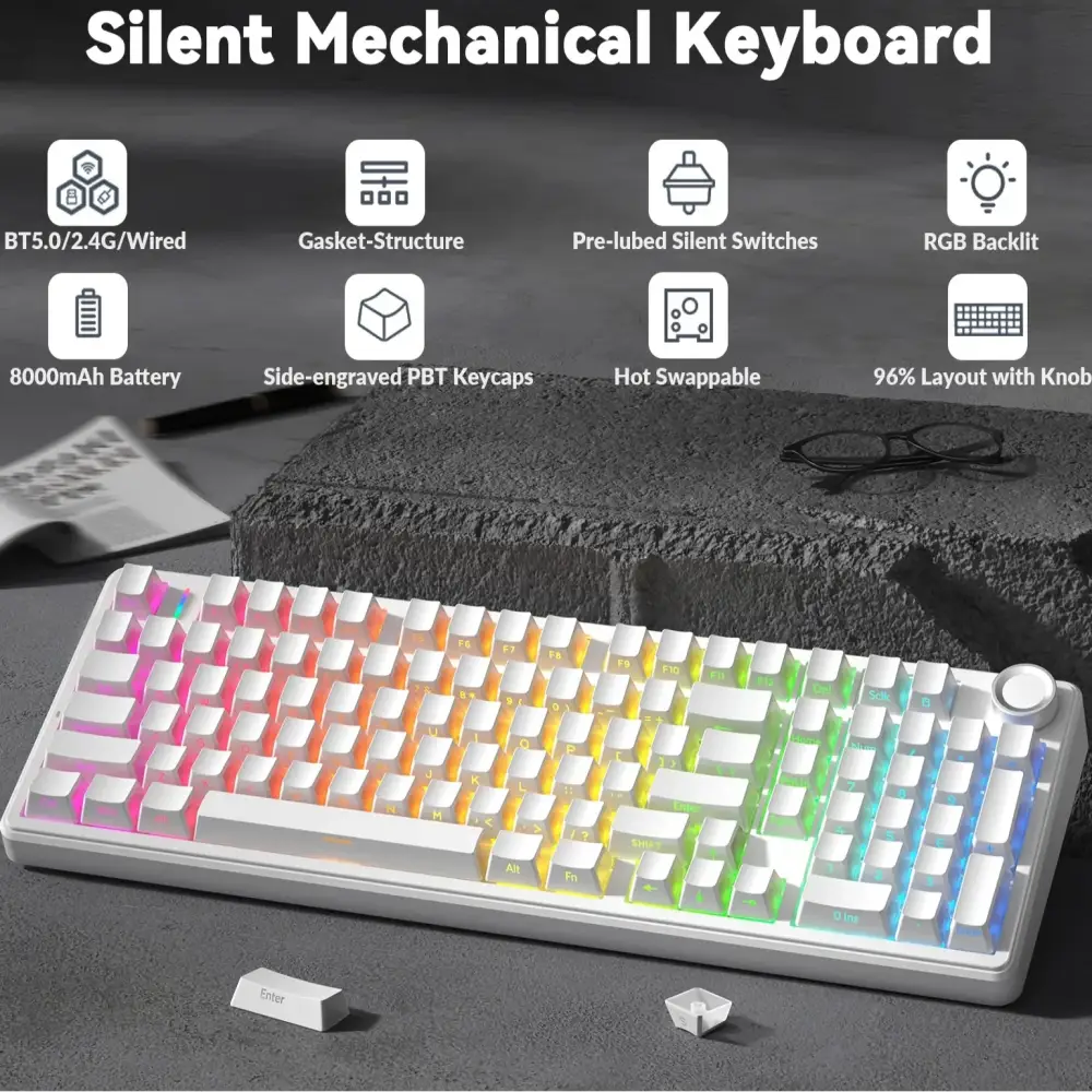 Hot-Swap RGB Mechanical Gaming Keyboard (different models available) - 9eight5