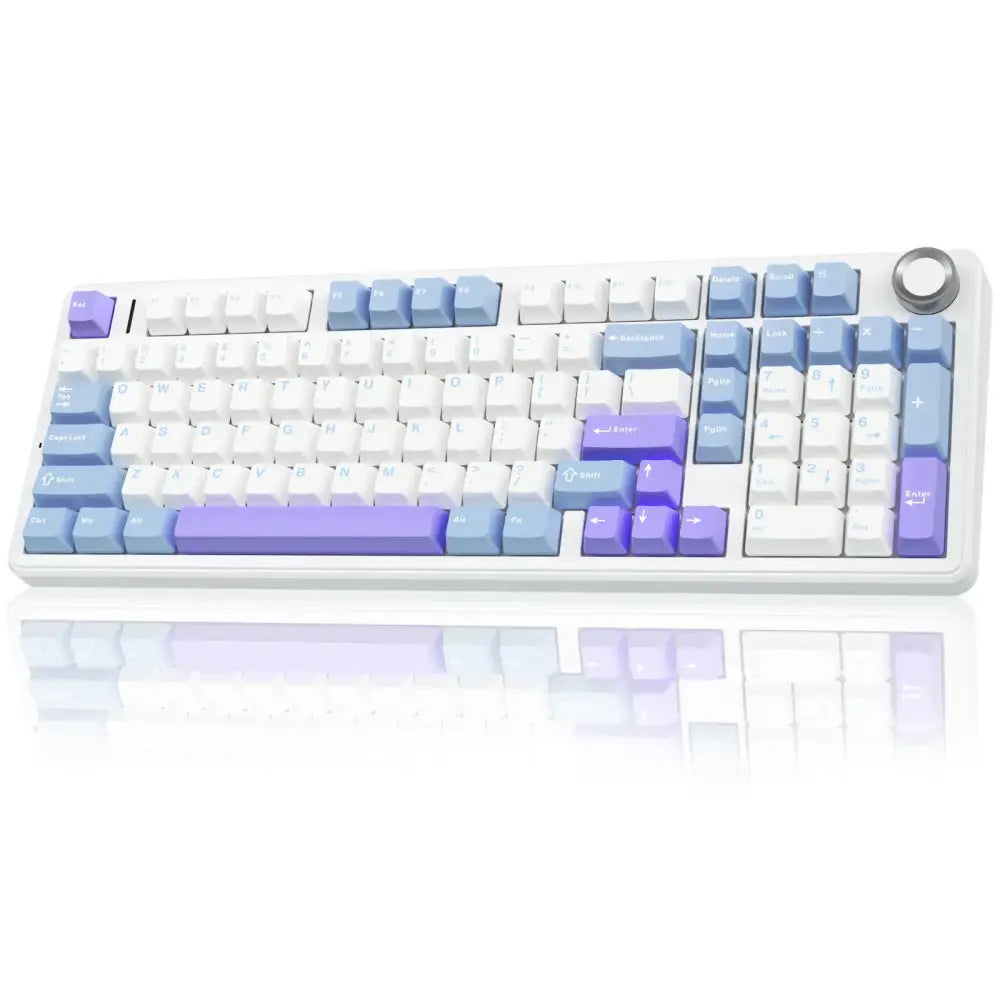 Hot-Swap RGB Mechanical Gaming Keyboard (different models available) - Purple-Graywood V3 / Keyboard - 9eight5