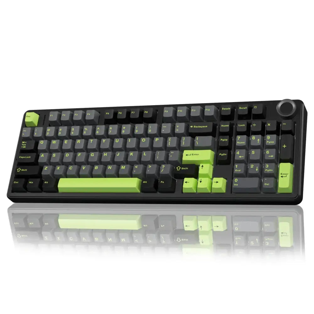 Hot-Swap RGB Mechanical Gaming Keyboard (different models available) - Green-Graywood V3 / Keyboard - 9eight5