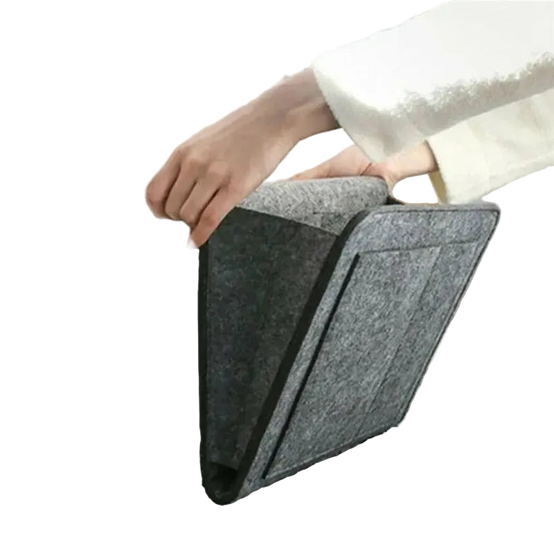 Household Armchair Caddy Felt Couch Recliner Armrest Organizer for Magazine Tablet Cell Phone Remote Control Hanging