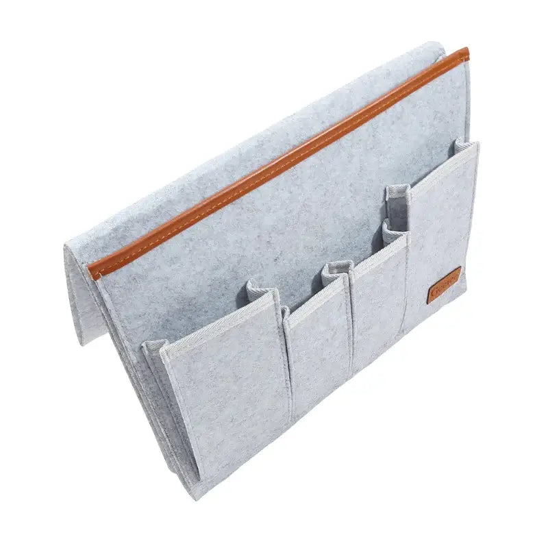 Household Armchair Caddy Felt Couch Recliner Armrest Organizer for Magazine Tablet Cell Phone Remote Control Hanging