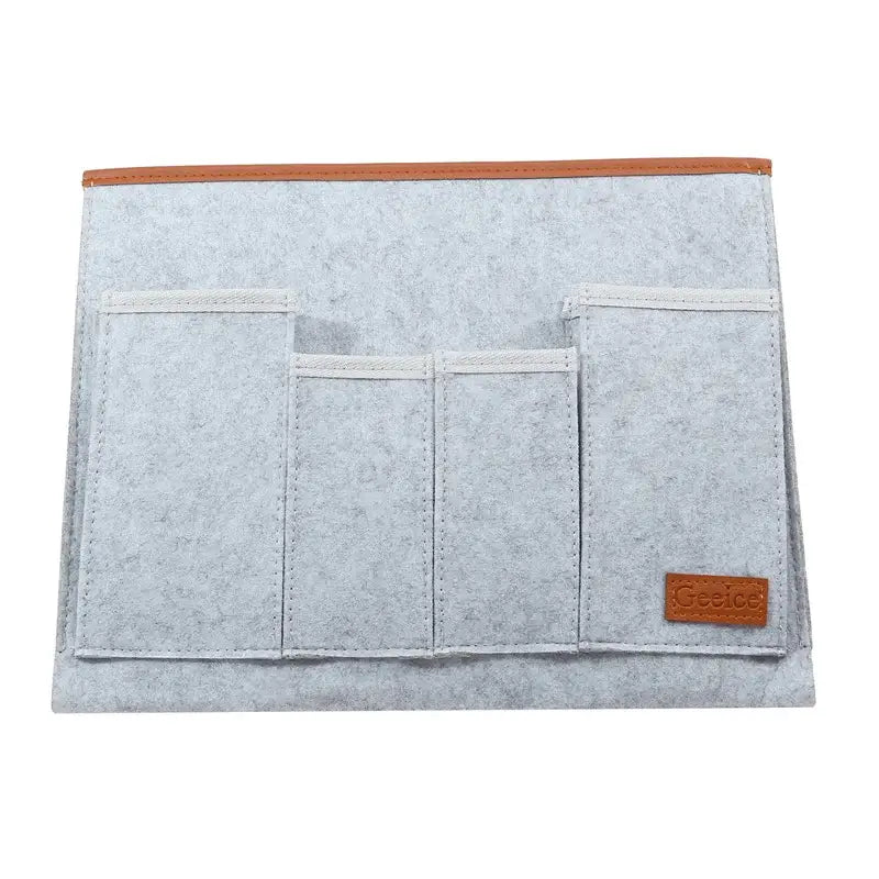 Household Armchair Caddy Felt Couch Recliner Armrest Organizer for Magazine Tablet Cell Phone Remote Control Hanging