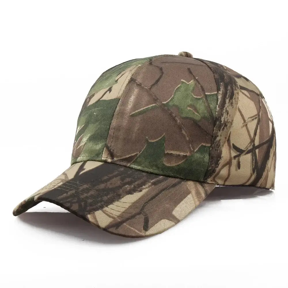 Hunting Caps Quick Dry Breathable Camouflage Print Baseball Caps Outdoor Camping Men Women Camo Cap UV Protection