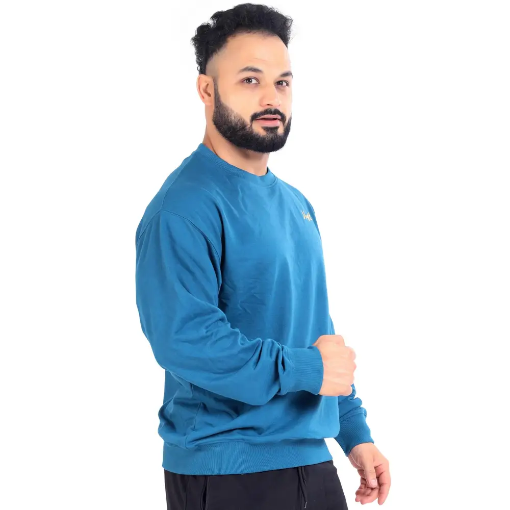 Hustler Oversized Sweatshirt Teal