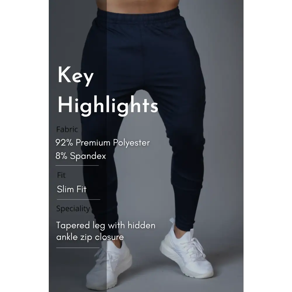 Hybrid Slim Tracks Navy - Track