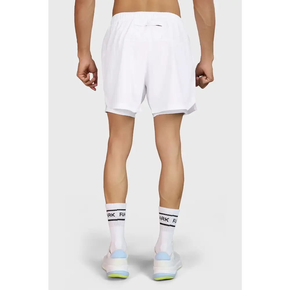 Hyper 5’’ Running Short White - Shorts