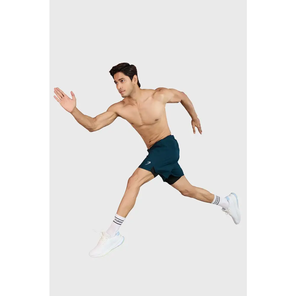 Hyper 5’’ Running Shorts Deep Green - Shorts