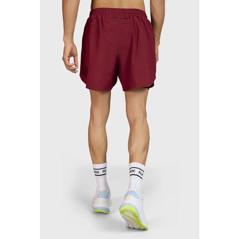 Hyper 5’’ Running Shorts Maroon - Shorts