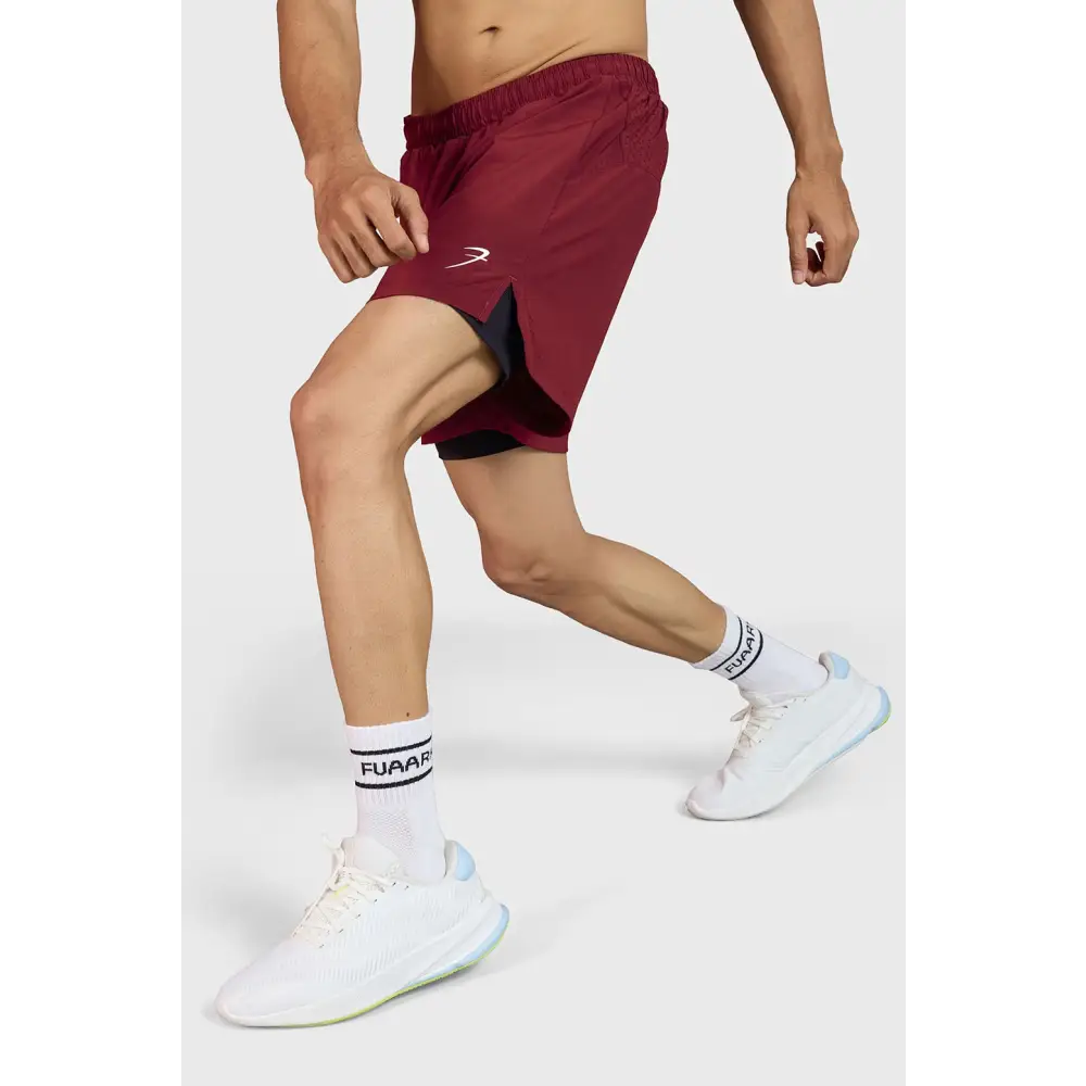 Hyper 5’’ Running Shorts Maroon - Shorts