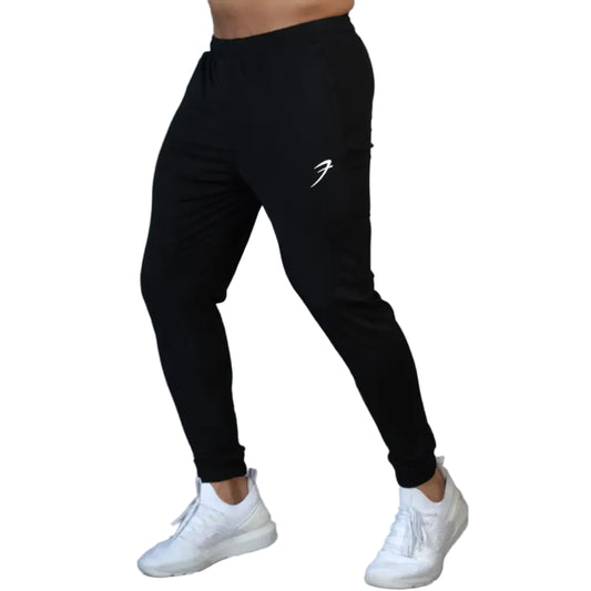 Identity Nylon Joggers Black - Joggers
