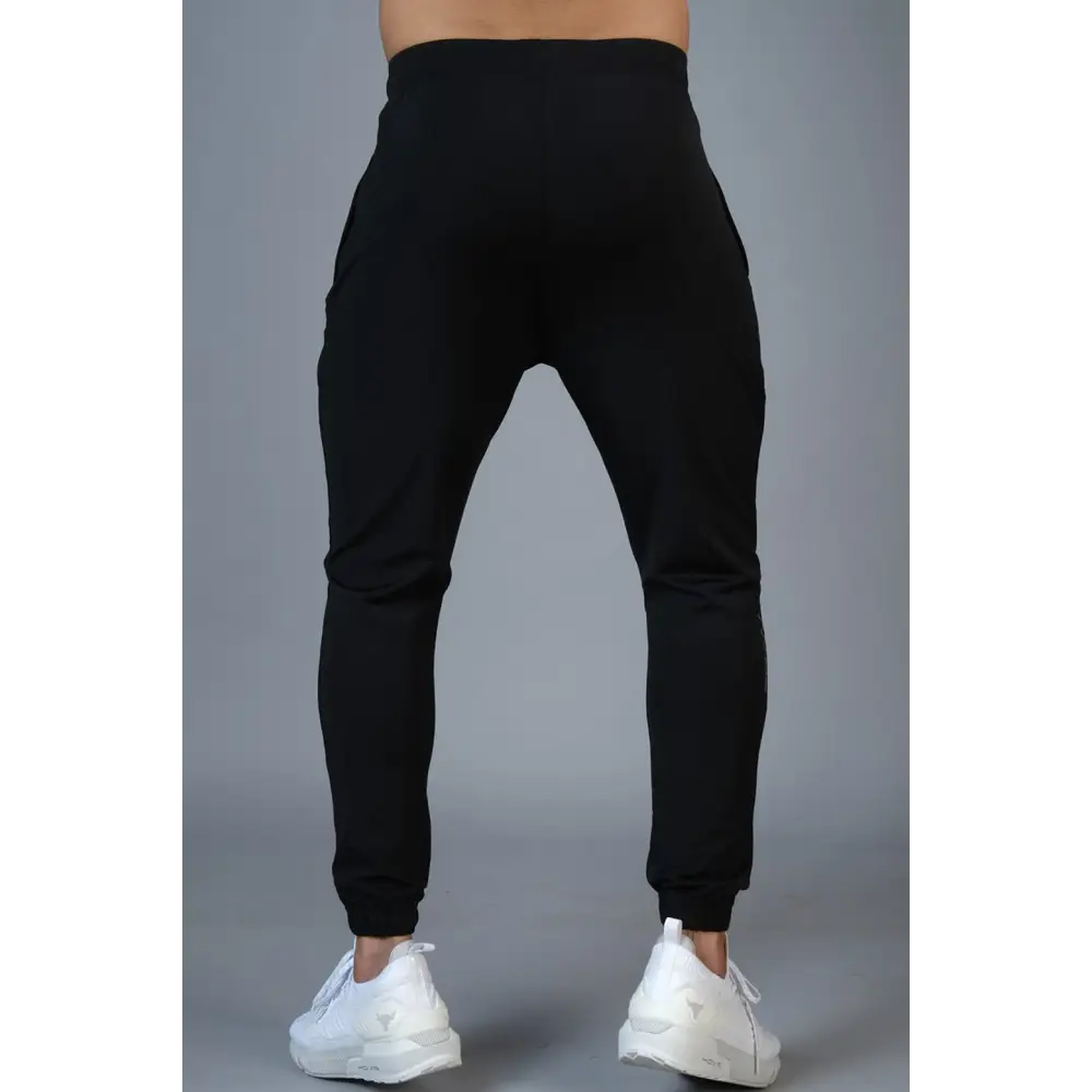 Identity Nylon Joggers Black - Joggers