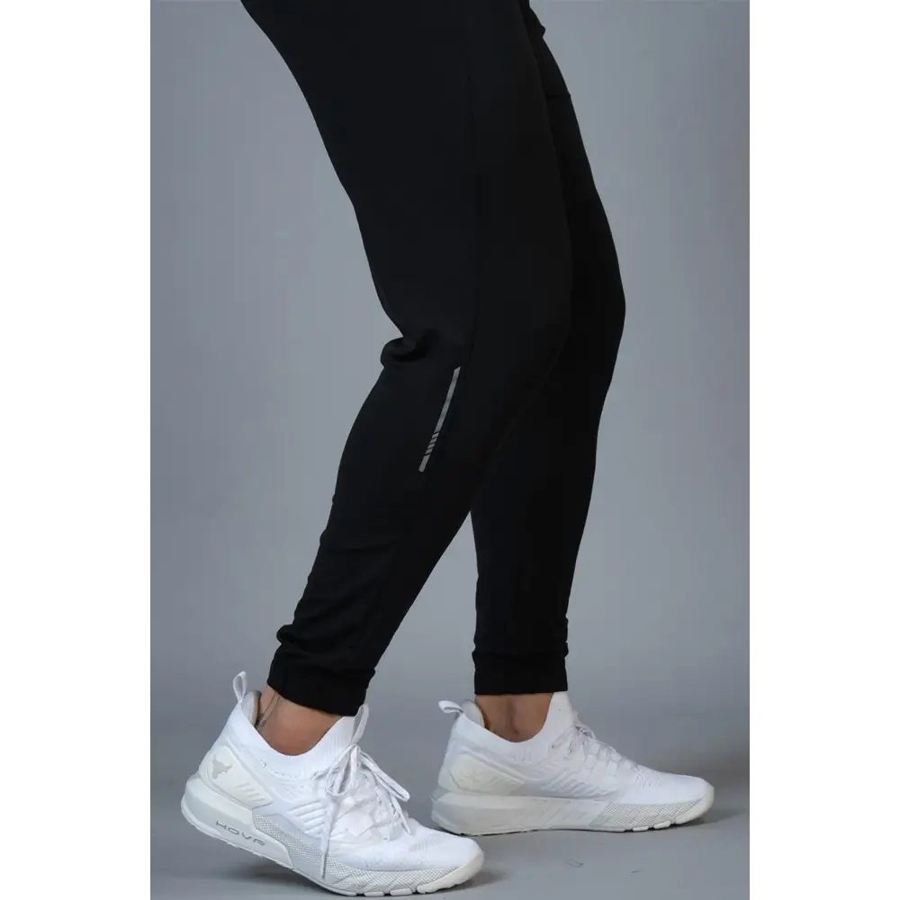 Identity Nylon Joggers Black - Joggers