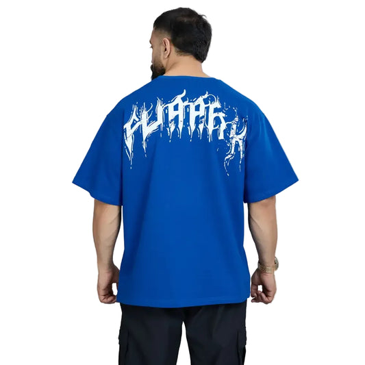 Ignite Oversized T-shirt Royal Blue - Tshirts