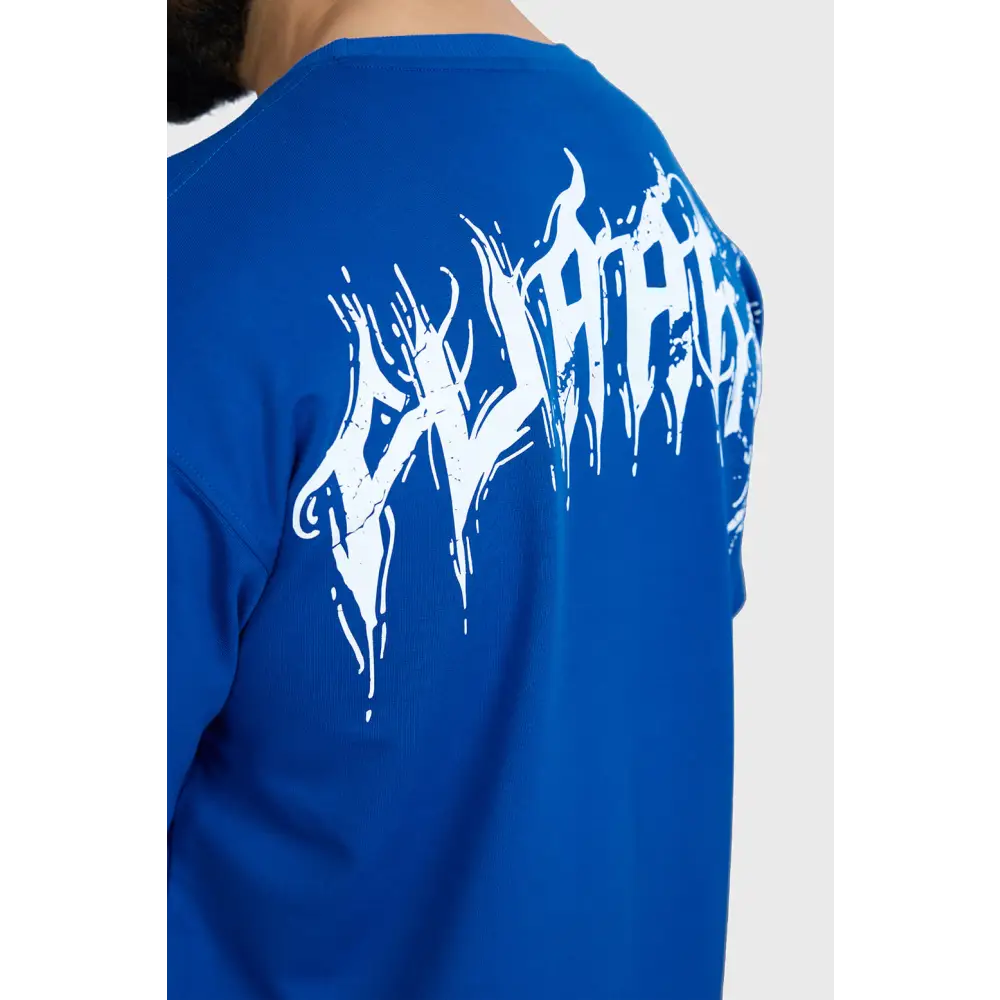 Ignite Oversized T-shirt Royal Blue - Tshirts