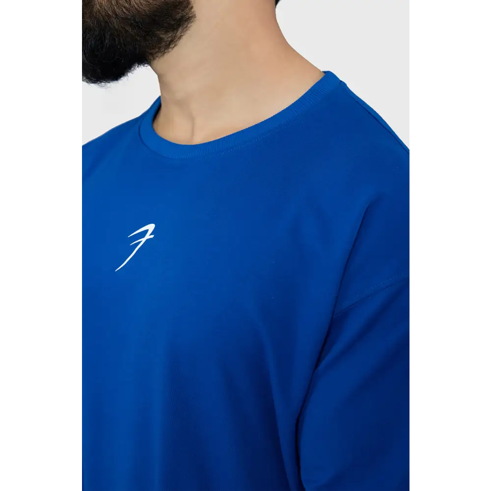 Ignite Oversized T-shirt Royal Blue - Tshirts