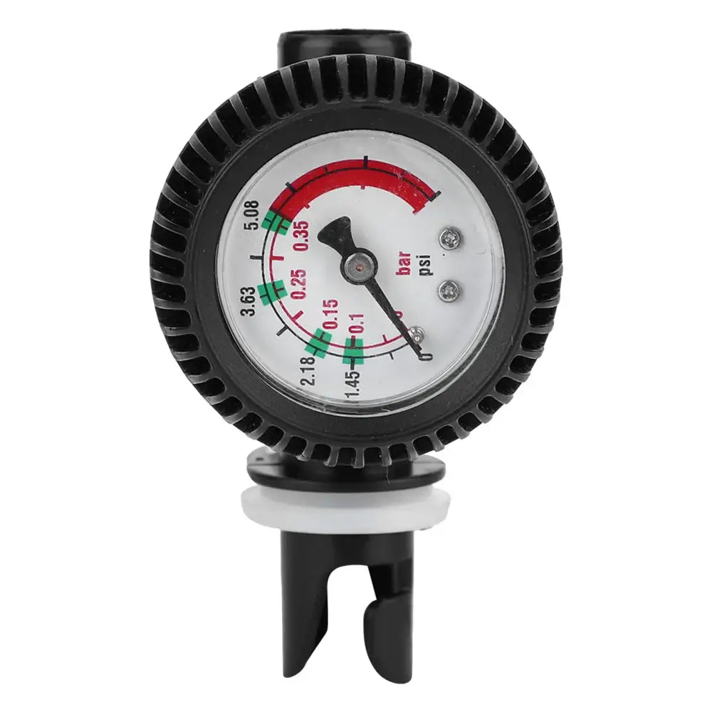 Inflatable Boat Air Pressure Gauge - Air Pressure Gauge / Black - SS