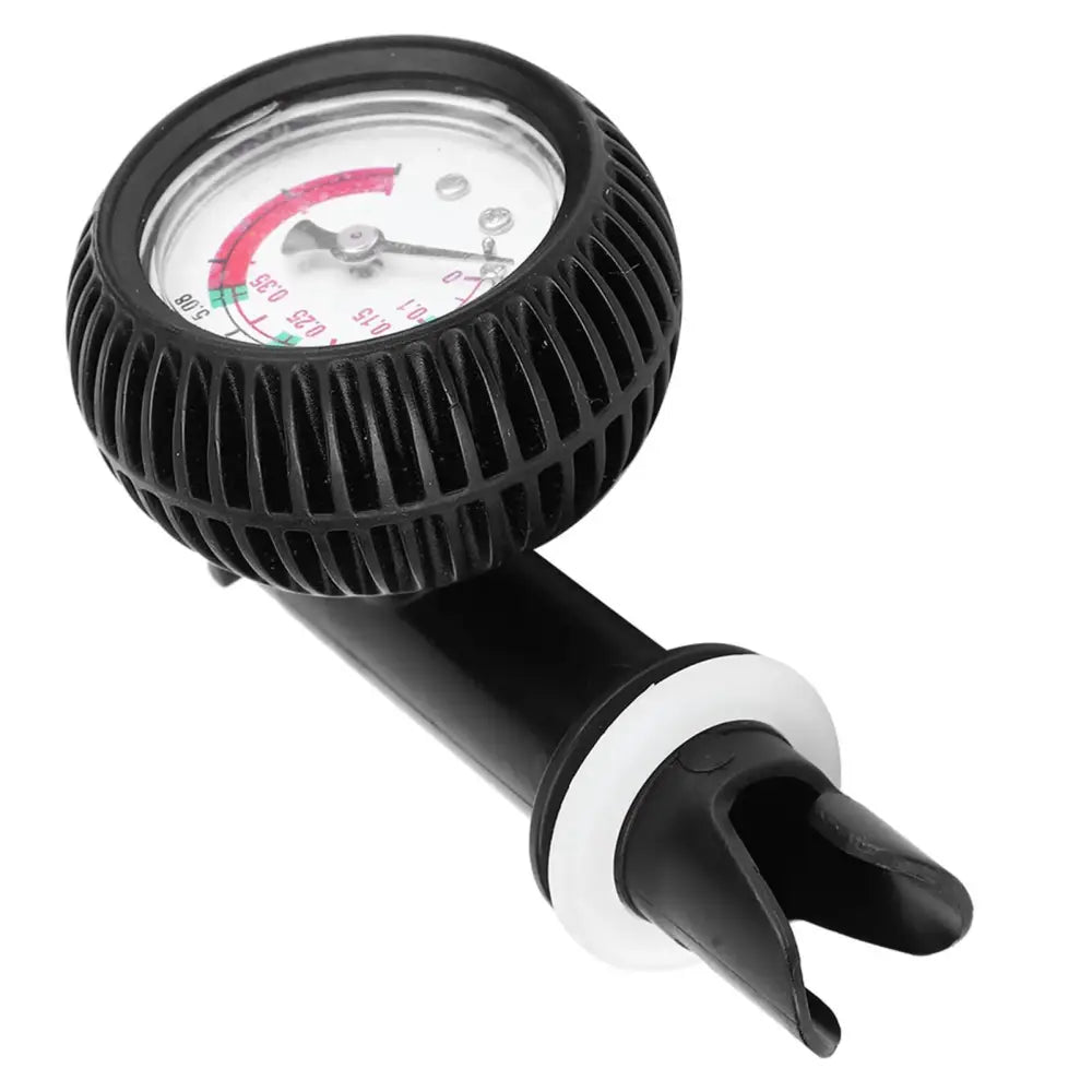 Inflatable Boat Air Pressure Gauge - Air Pressure Gauge / Black - SS