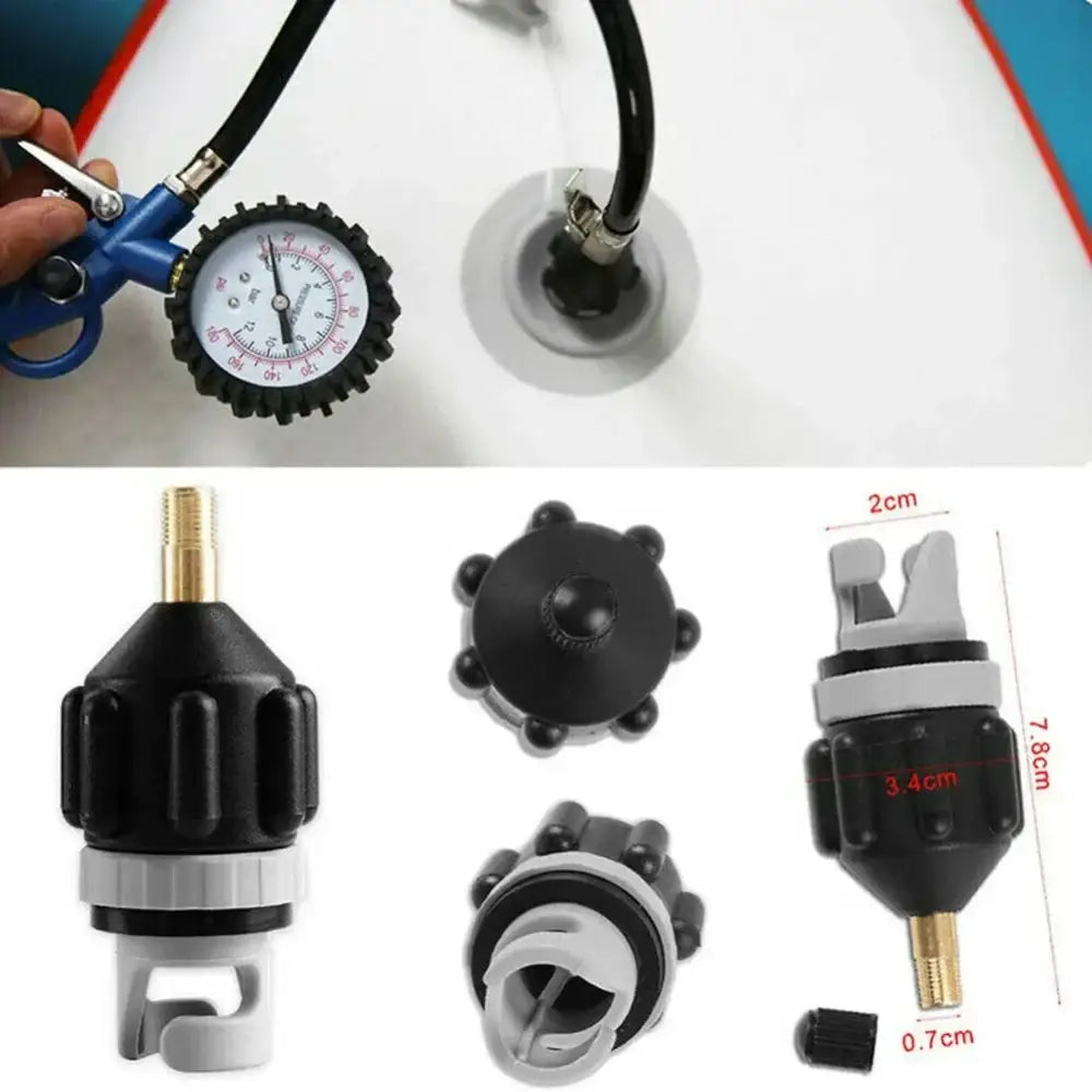 Inflatable Boat Air Valve Pump Adapter - SS