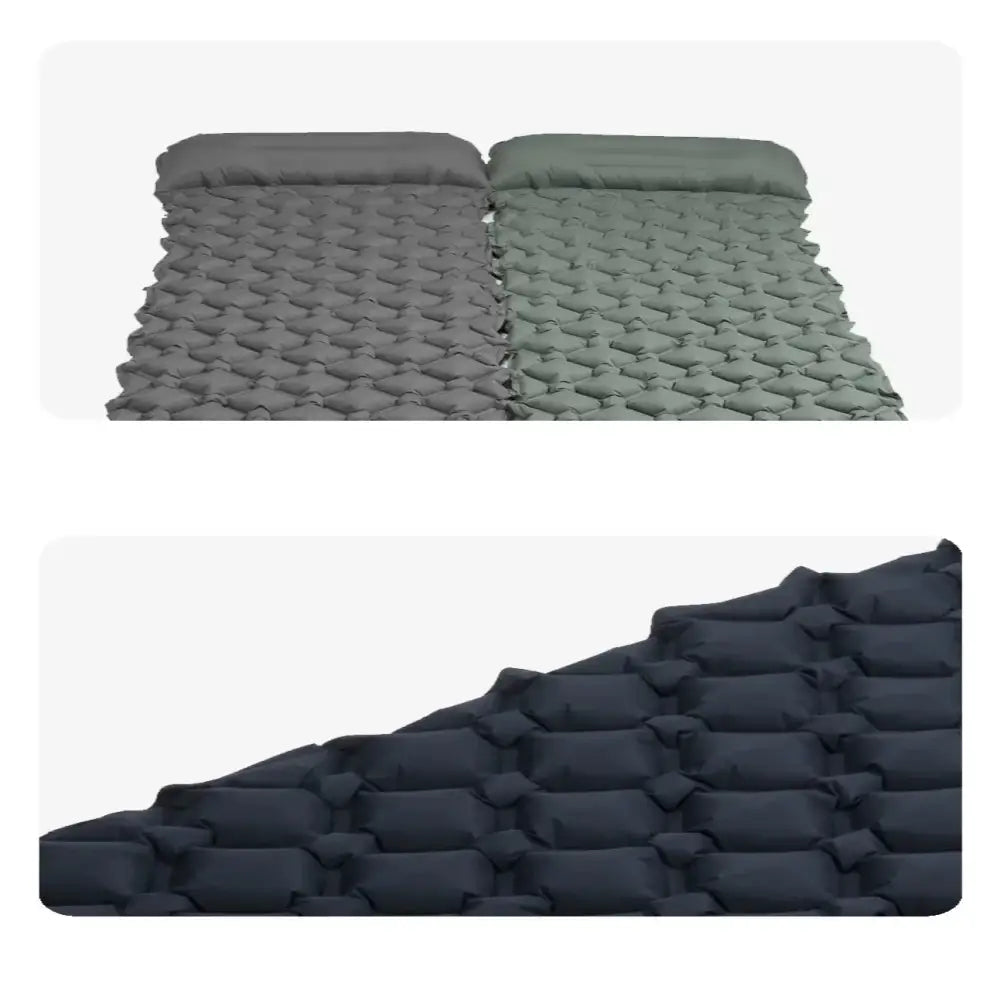Inflatable Camping Mat with Pillow – Self-Inflating Mattress - SS