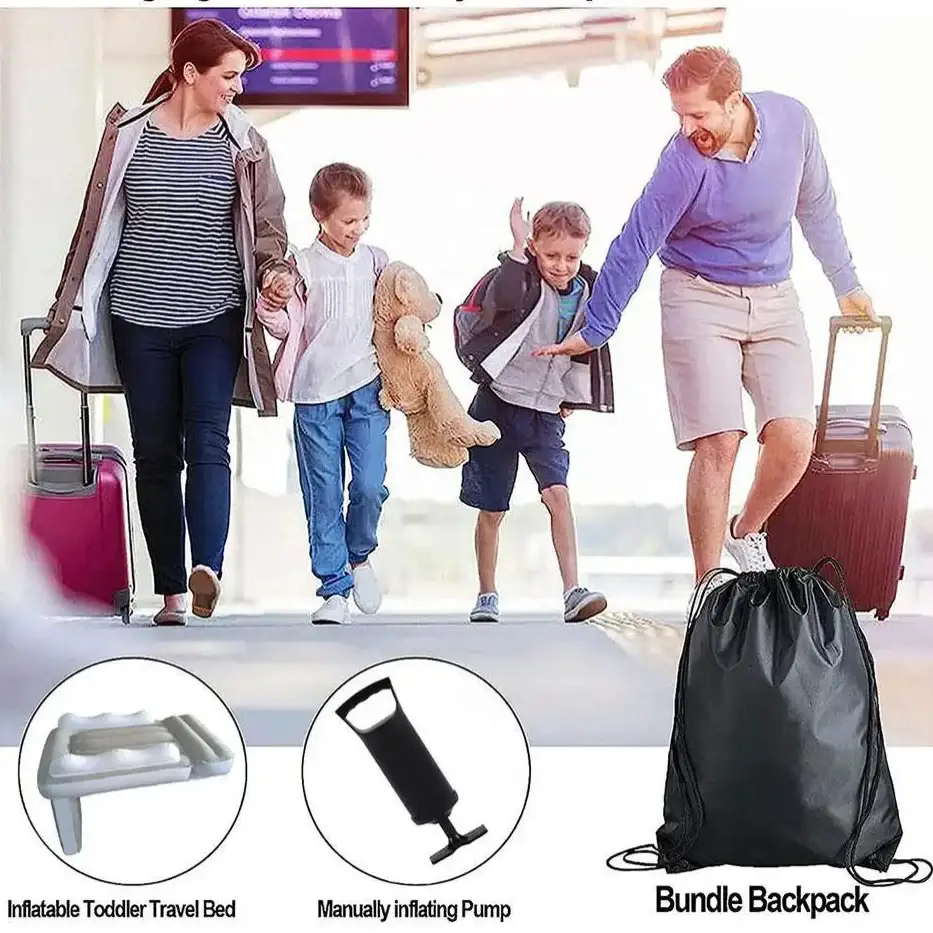 Inflatable Car Seat Bed for Kids - HBC