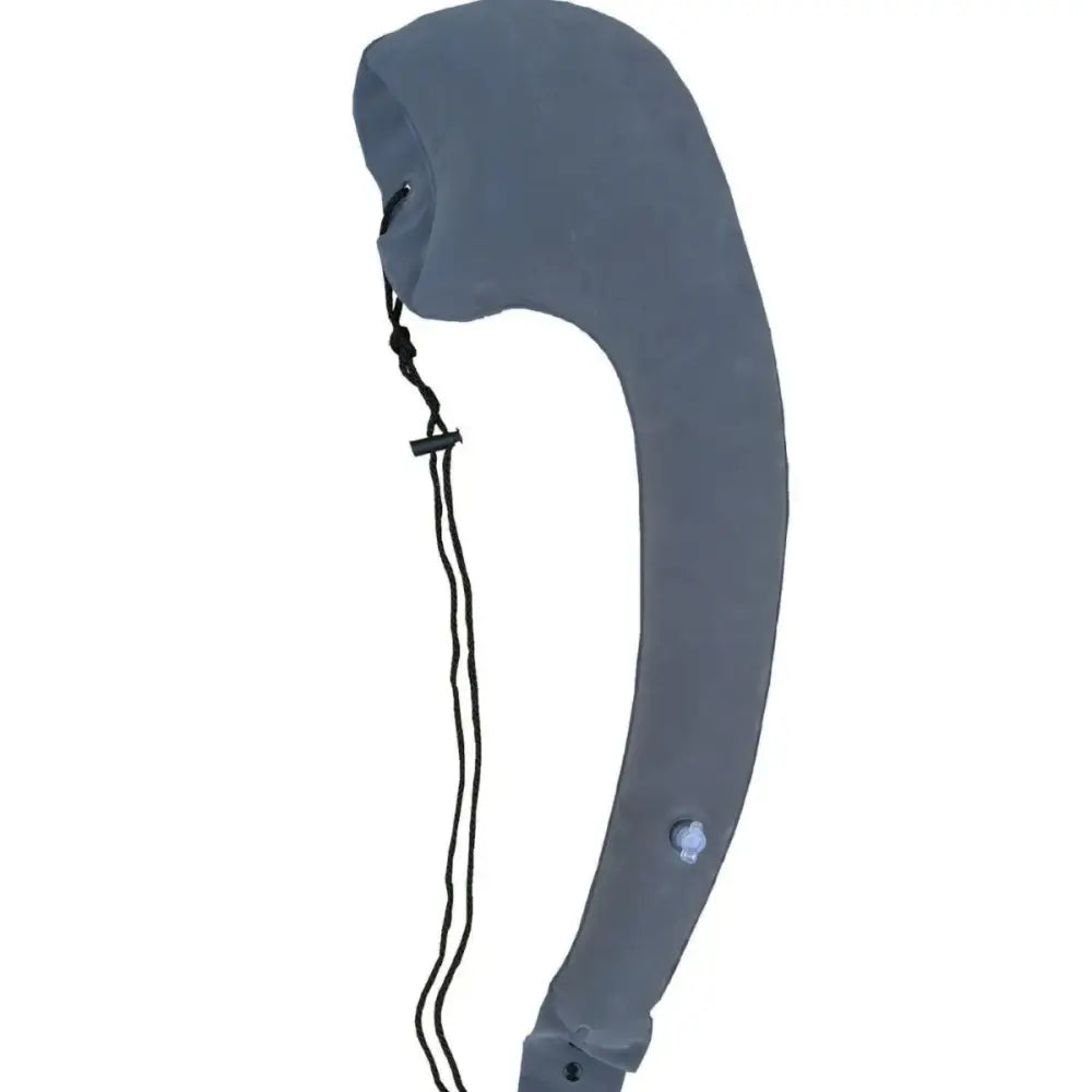 Inflatable Travel Side-Sleeping Neck Pillow (Grey & Blue) - Grey / Travel Pillow - SS