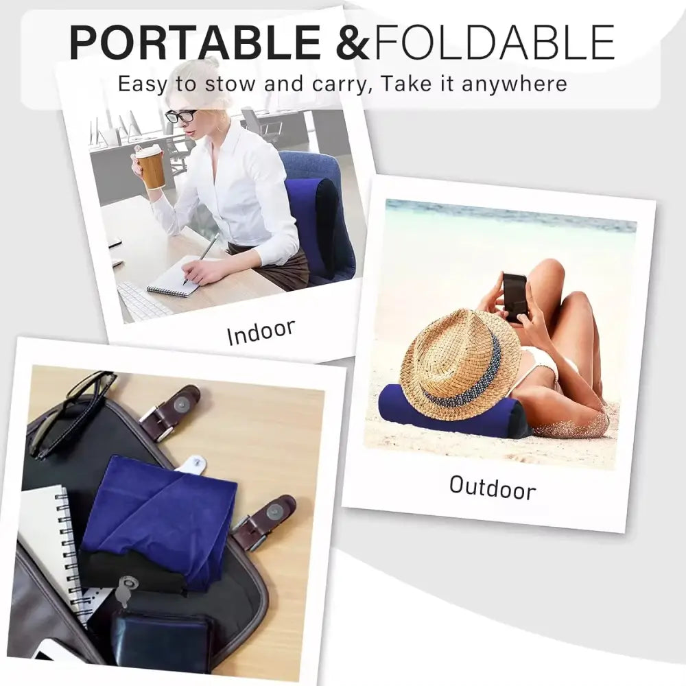 Inflatable Wedge Support Travel Pillow - SS