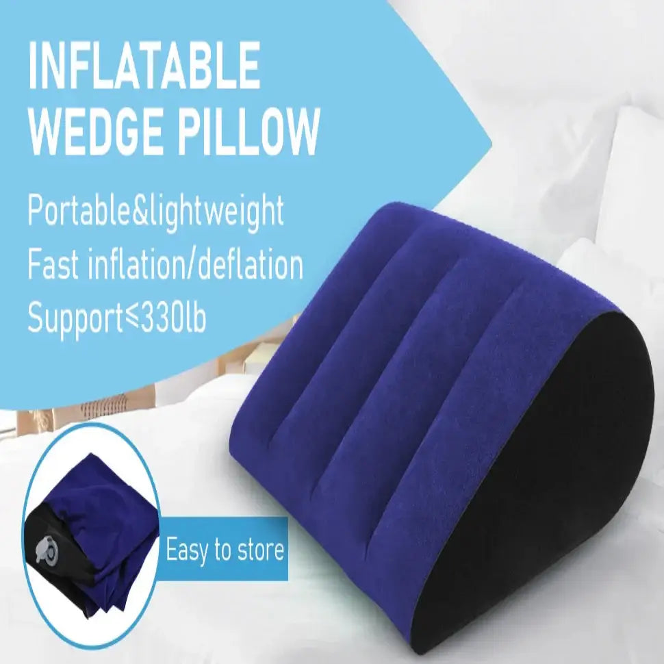 Inflatable Wedge Support Travel Pillow - SS