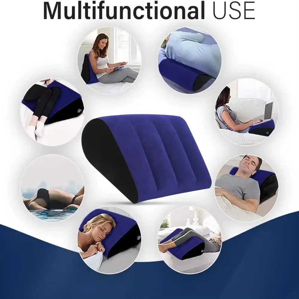 Inflatable Wedge Support Travel Pillow - SS