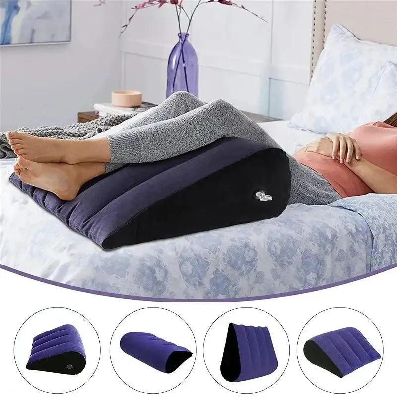 Inflatable Wedge Support Travel Pillow - SS
