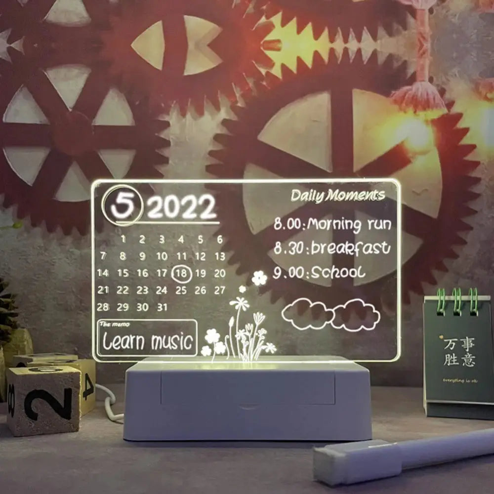 Innovative Creative LED Message Board Night Light
