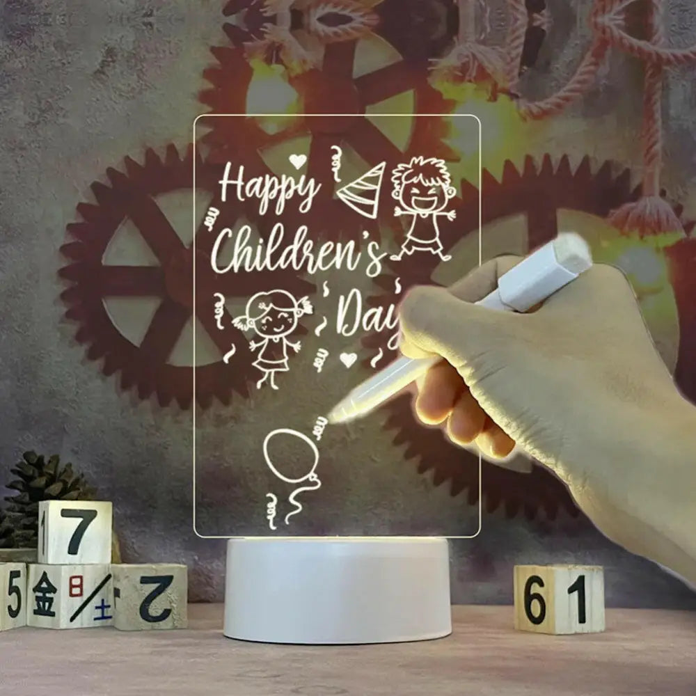 Innovative Creative LED Message Board Night Light