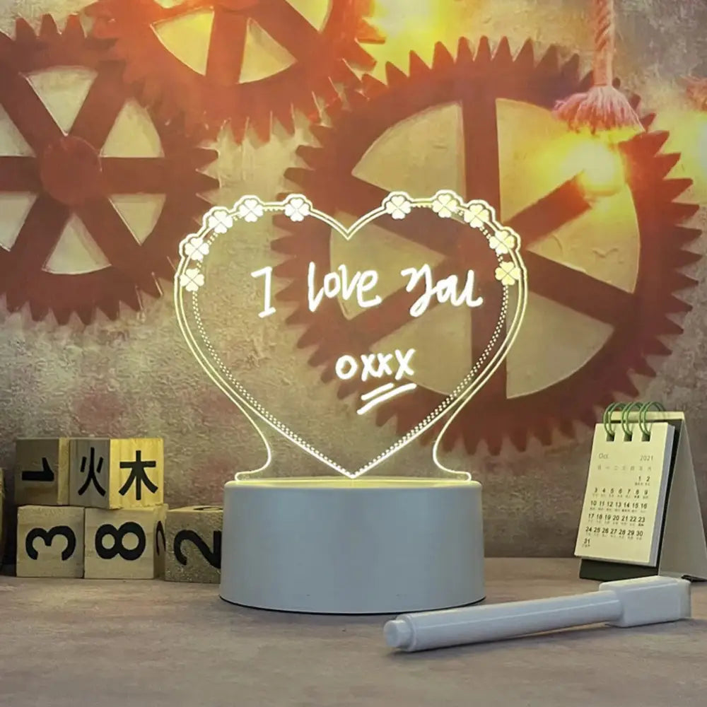 Innovative Creative LED Message Board Night Light