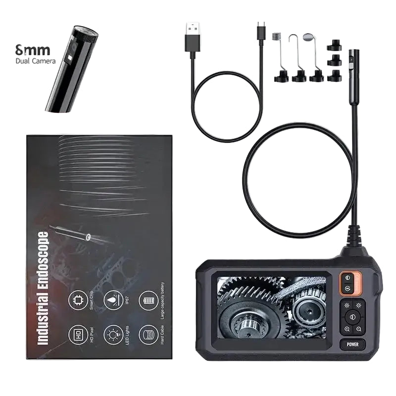 INSKAM Endoscope Camera - 8Mm Dual Lens / 10M