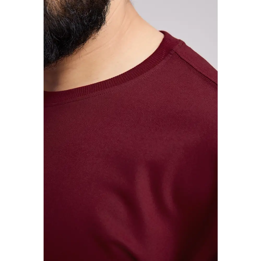 Inspiration Oversized T-shirt Maroon - Tshirts