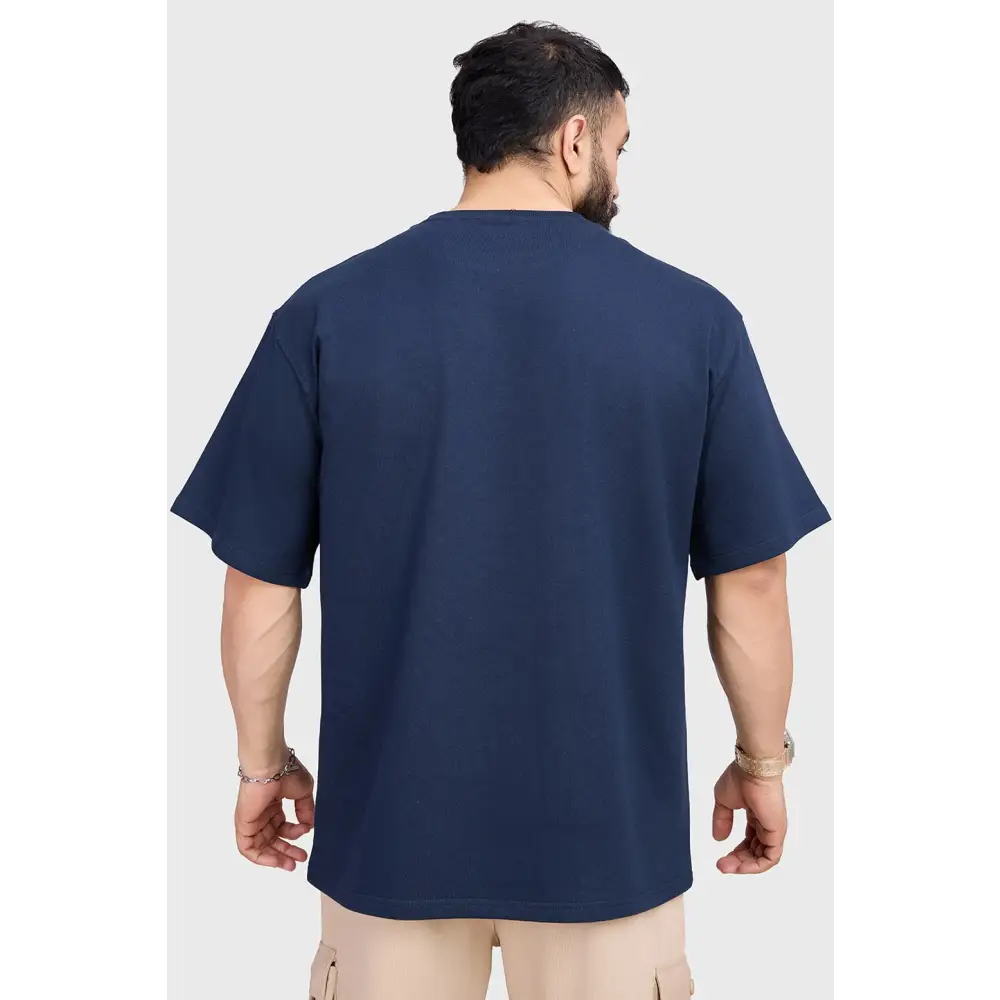 Inspiration Oversized T-shirt Navy - Tshirts