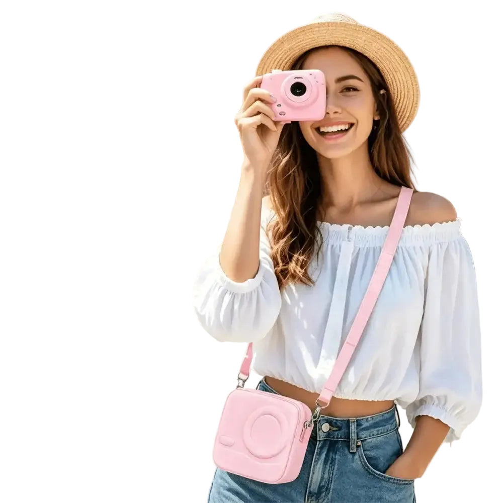 Instax Mini 12 Camera Case for Mini 12 11 9 8 Hard EVA Shockproof Waterproof Protective Storage Carrying Bag
