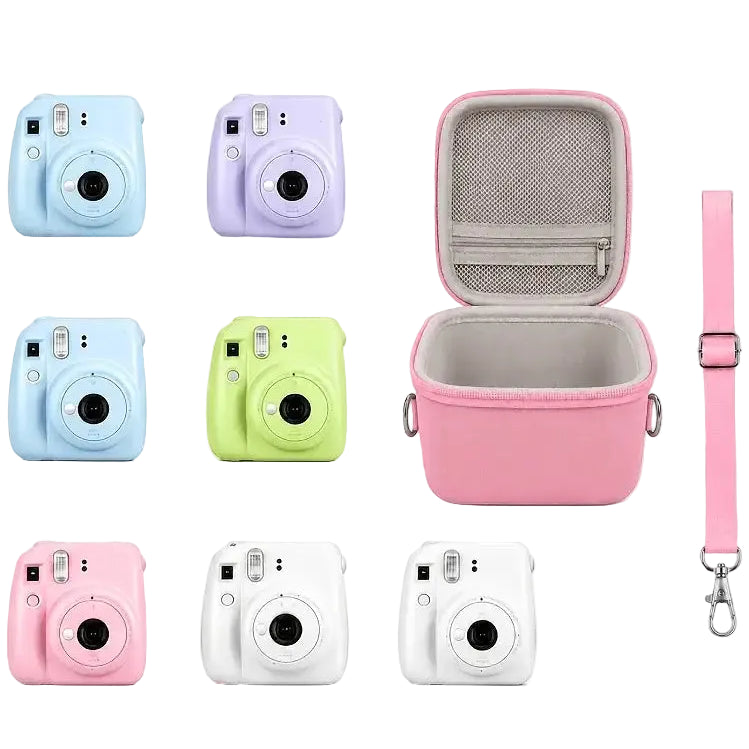 Instax Mini 12 Camera Case for Mini 12 11 9 8 Hard EVA Shockproof Waterproof Protective Storage Carrying Bag