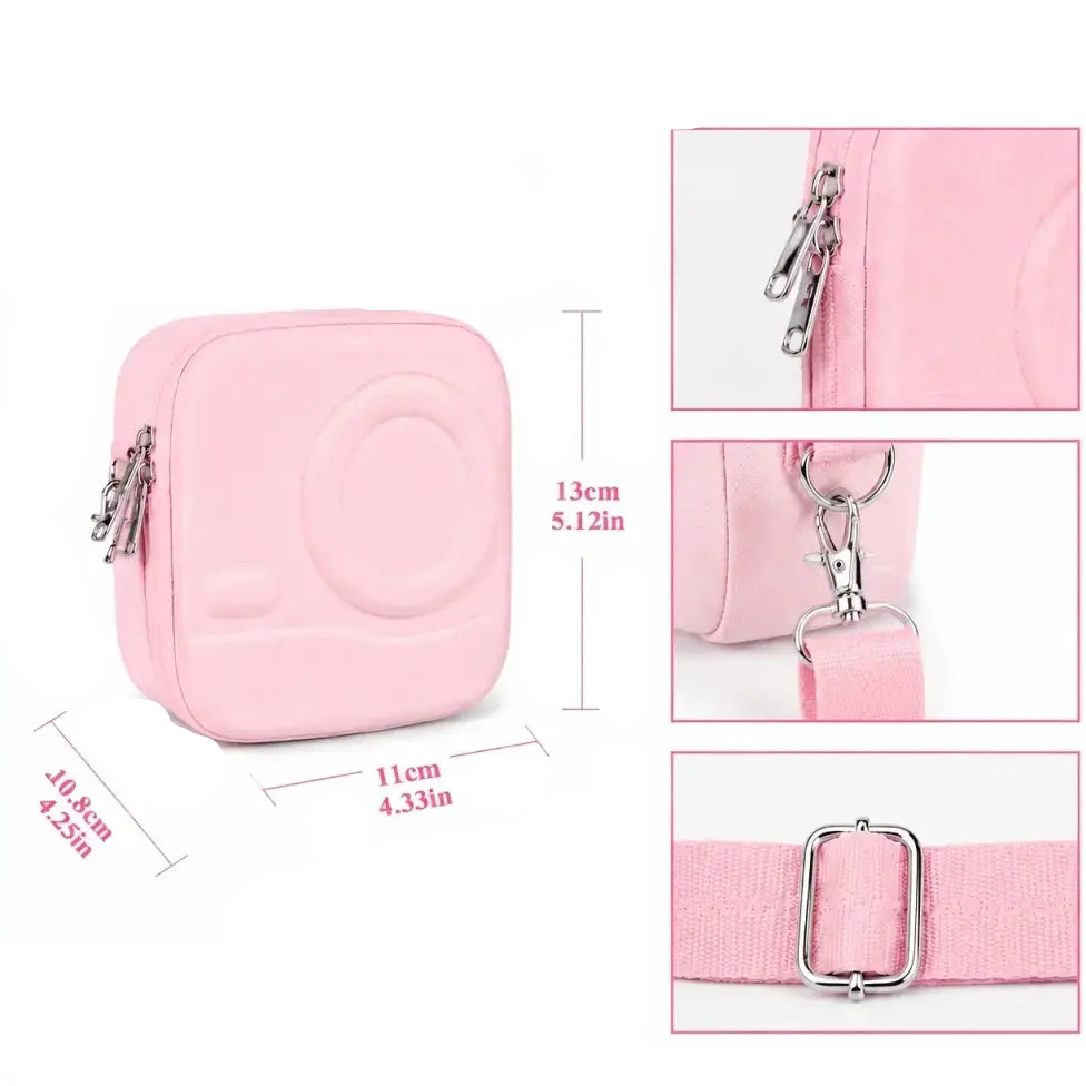 Instax Mini 12 Camera Case for Mini 12 11 9 8 Hard EVA Shockproof Waterproof Protective Storage Carrying Bag
