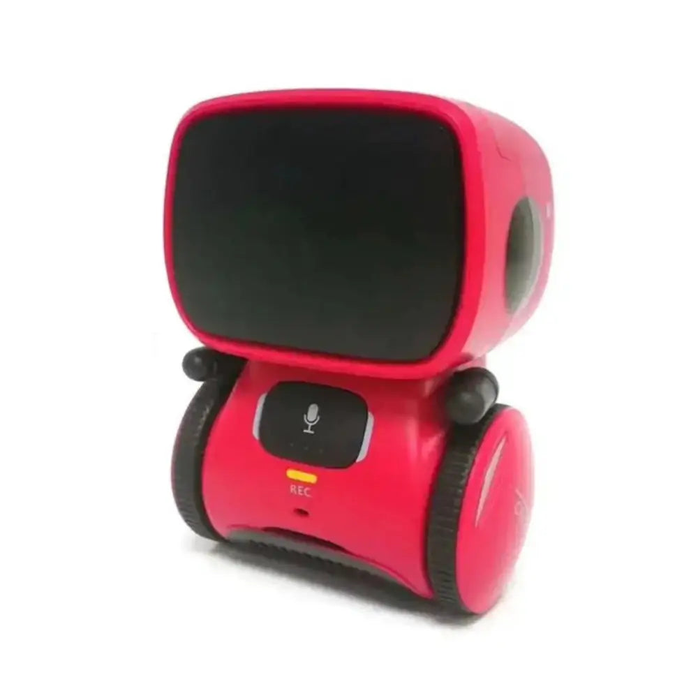 Interactive Voice-Controlled Smart Robot - Red