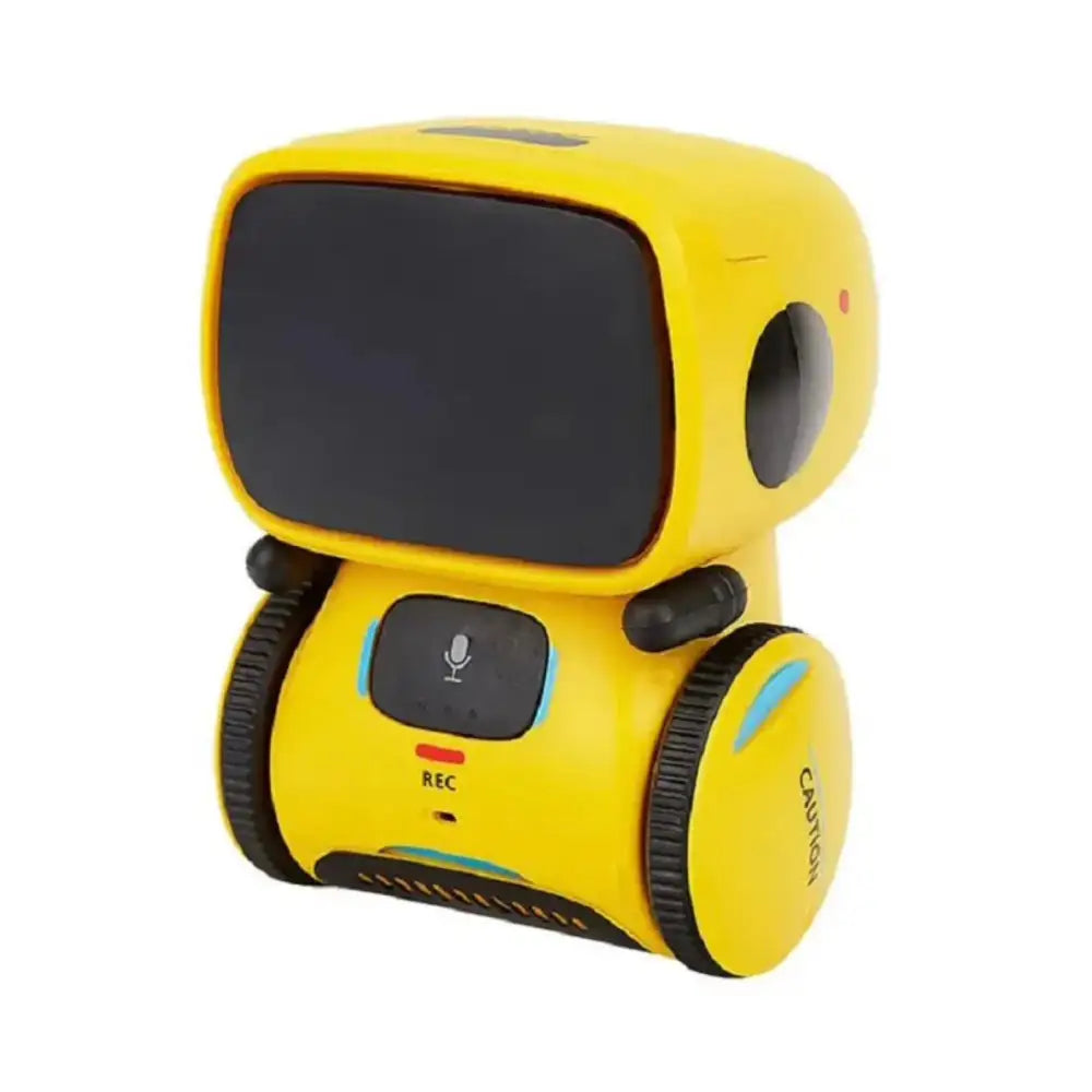 Interactive Voice-Controlled Smart Robot - Yellow