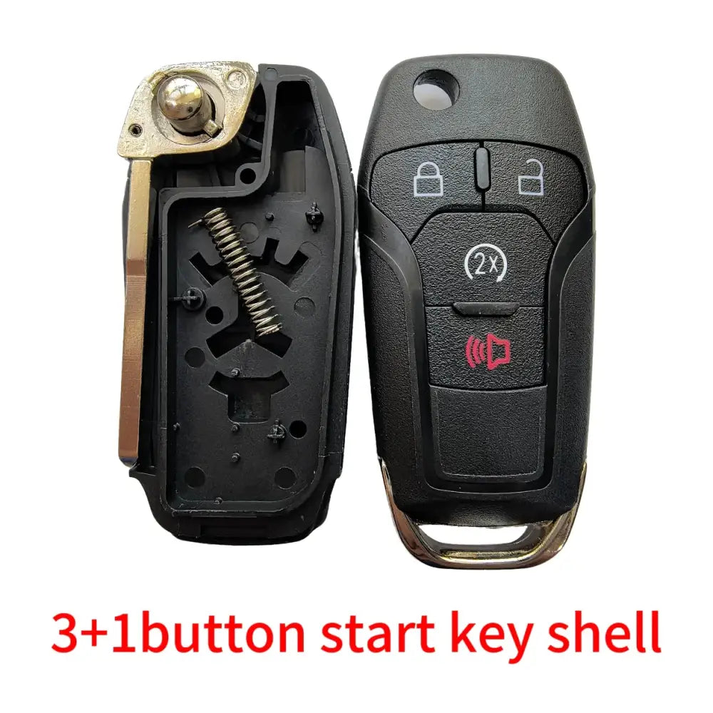 Jingxin 315MHZ N5F-A08TAA /902MHz N5F-A08TDA ID49 Chip Flip Car Remote Key For Ford Escort Transit Explorer Fusion
