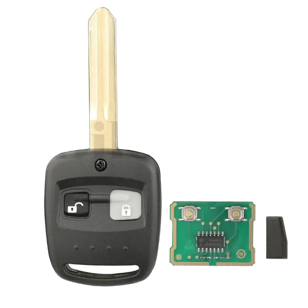 jingyuqin 315MHz FSK /433Mhz ASK 4D62 chip 2 Buttons For Subaru Forester 2000-2010 Impreza 2001-2007 Remote Car Key Fob