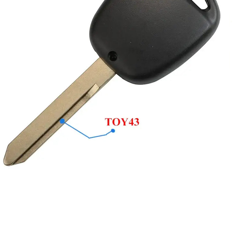 jingyuqin P/N: 89071-0D010 Ce0165 433MHz 4D67/ 4C Chip 2/3 Button Remote Key Fob for Toyota Corolla Yaris Avensis 1998+