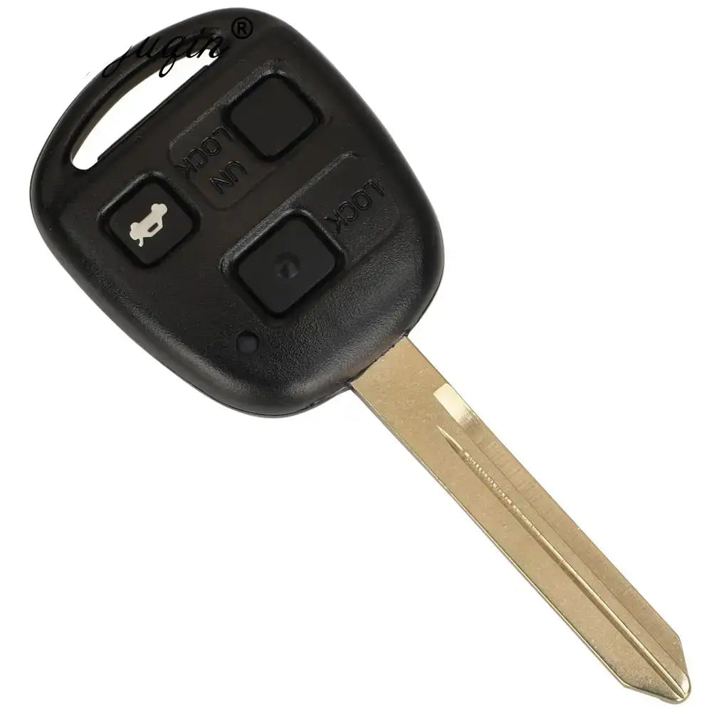 jingyuqin P/N: 89071-0D010 Ce0165 433MHz 4D67/ 4C Chip 2/3 Button Remote Key Fob for Toyota Corolla Yaris Avensis 1998+