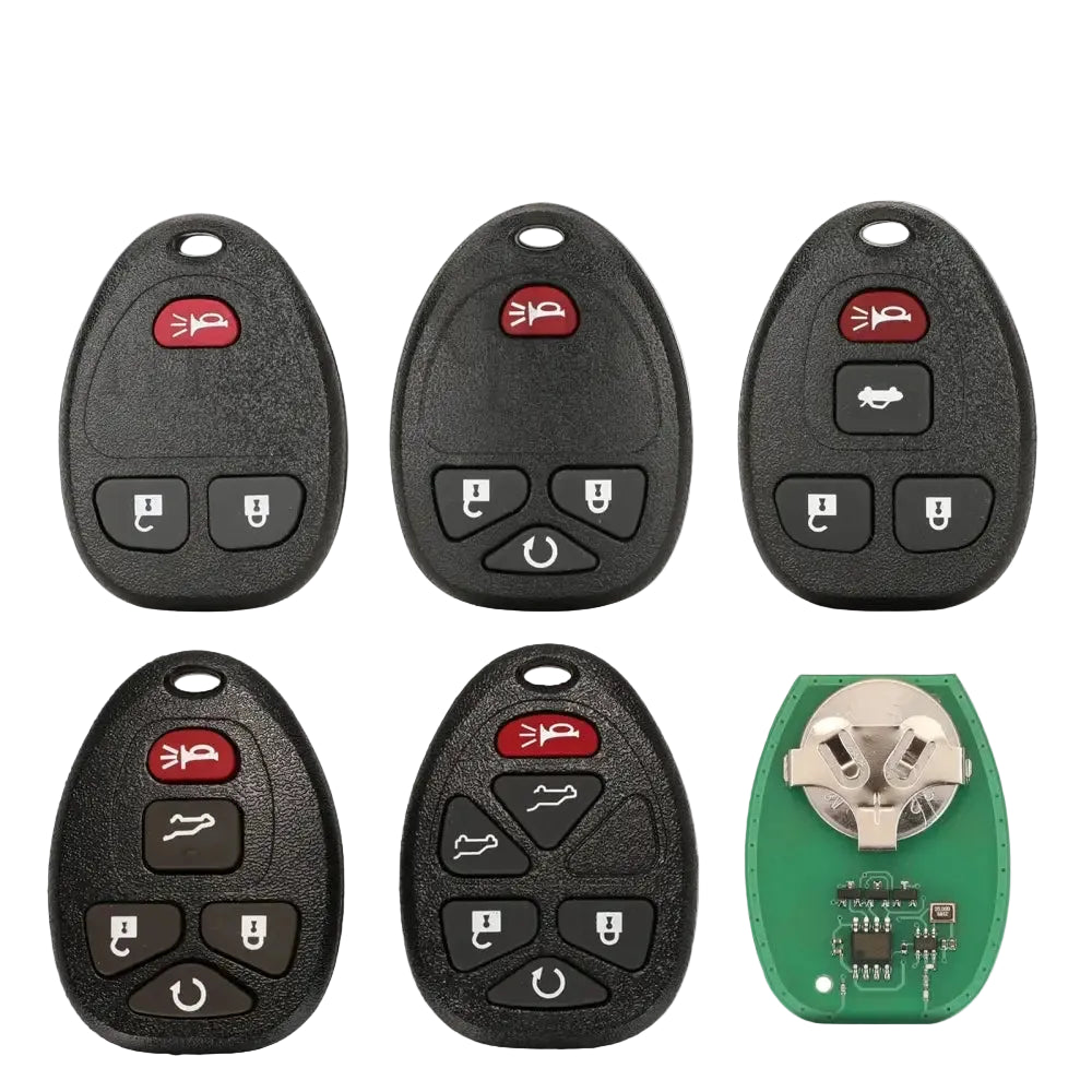 jingyuqin Remote Smart Car Key For Buick Chevrolet Cadillac GMC Suzuki 3/4/5/6 Buttons 315Mhz OUC60270/OUC60221