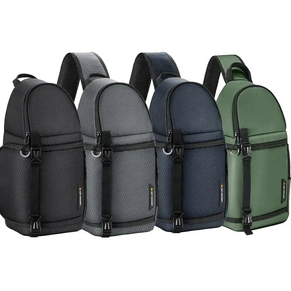 K&F CONCEPT Camera Bag Photography Backpack 10L Waterproof Camera Sling Backpack DSLR/SLR Camera Case For Sony DJI Fuji