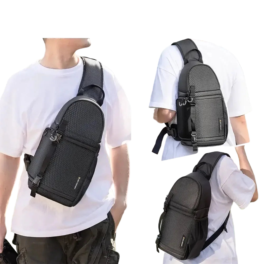 K&F CONCEPT Camera Bag Photography Backpack 10L Waterproof Camera Sling Backpack DSLR/SLR Camera Case For Sony DJI Fuji