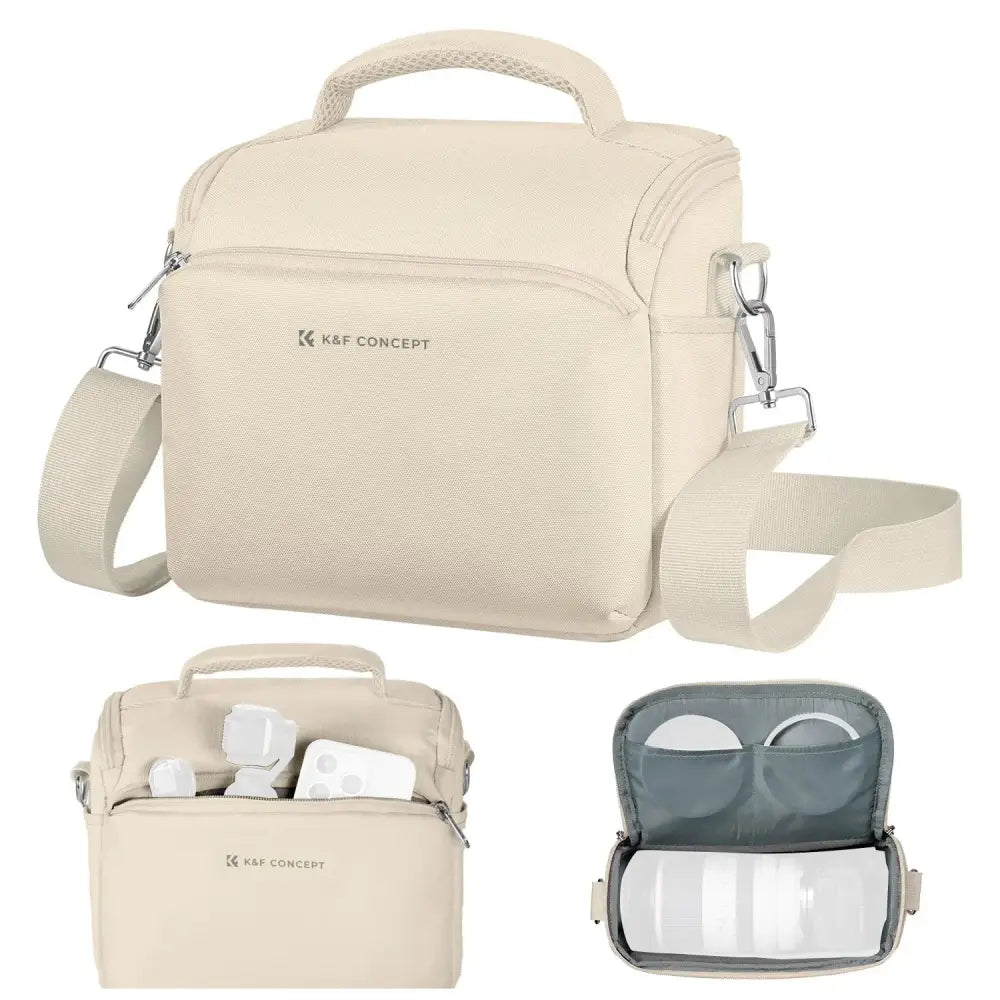 K&F CONCEPT Photography Outdoor Crossbody Camera Bag Waterproof Shoulder Backpack DSLR/SLR Camera Case For Instax Mini
